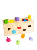 Bigjigs Toys Mystery Box wooden shape sorting toy - imported from the UK
