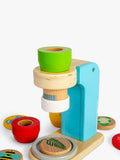 Bigjigs Toys wooden microscope with lenses and disks, UK version