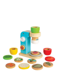 Bigjigs Toys wooden microscope with lenses and disks, UK version