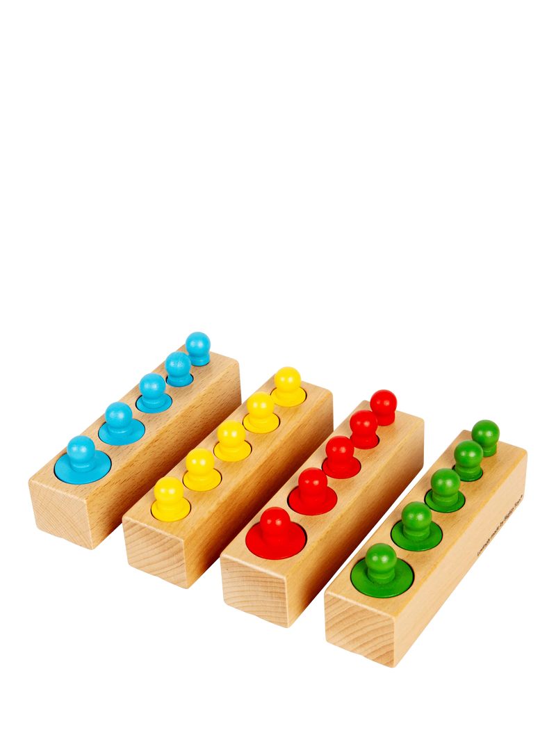 Bigjigs Toys peg blocks puzzle 24 pieces - British product