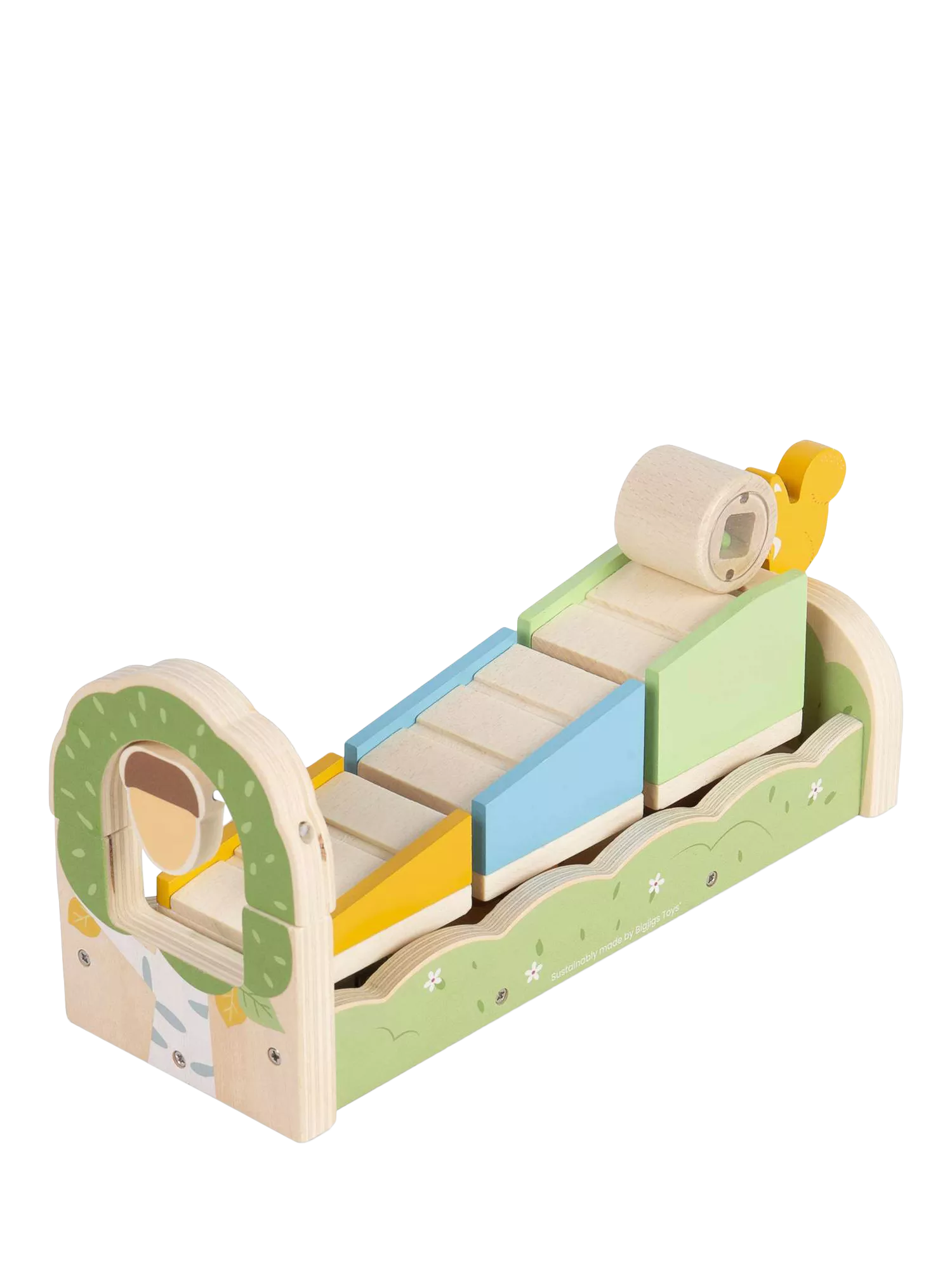 Bigjigs Toys Squirrel Ramp Sorter wooden baby toy - British product