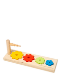 Bigjigs Toys wooden Flower Sorter shape-matching toy - British product