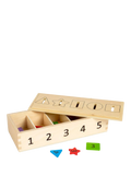 Bigjigs Toys wooden sorter box educational toy - British product