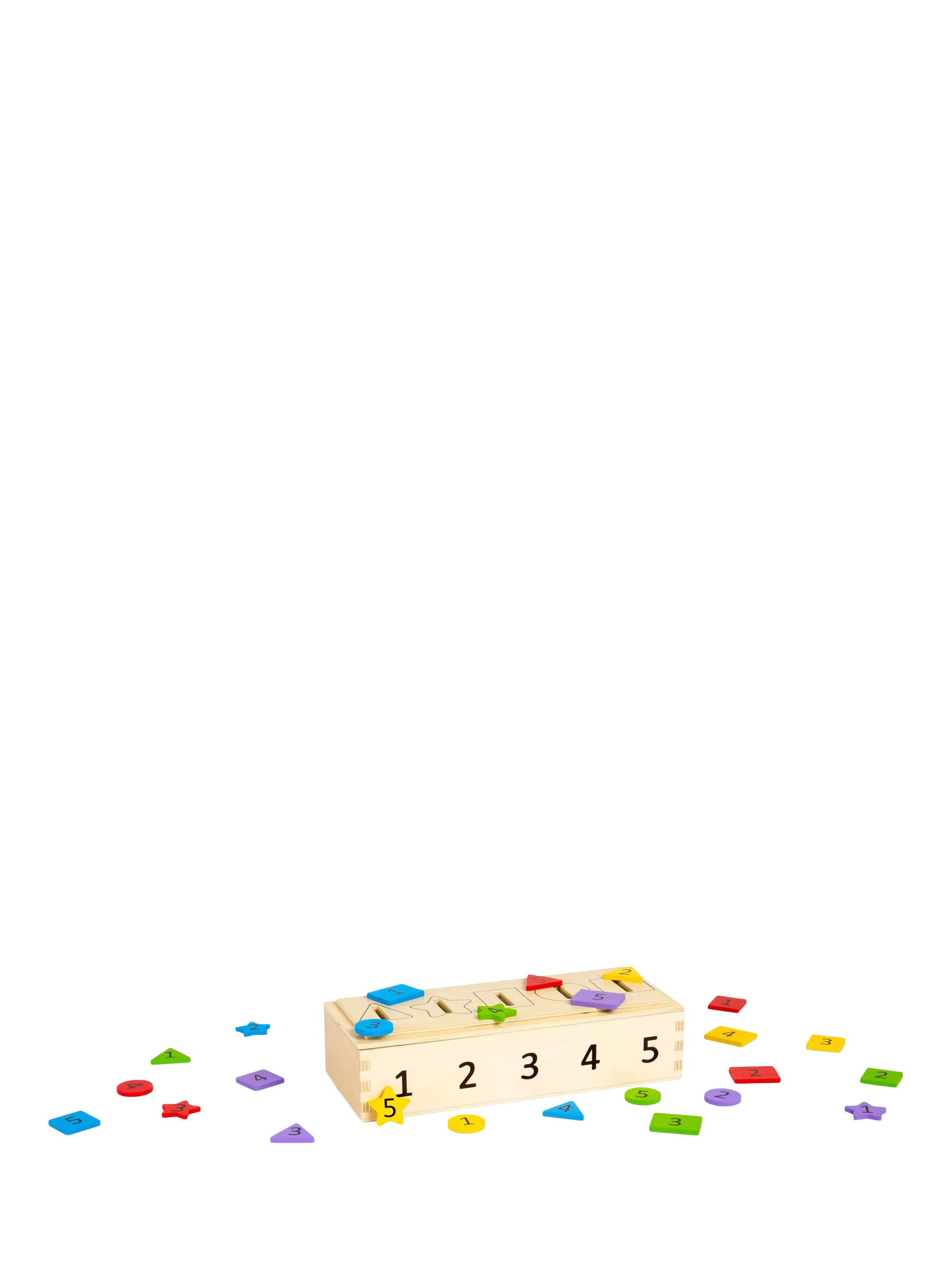 Bigjigs Toys wooden sorter box educational toy - British product