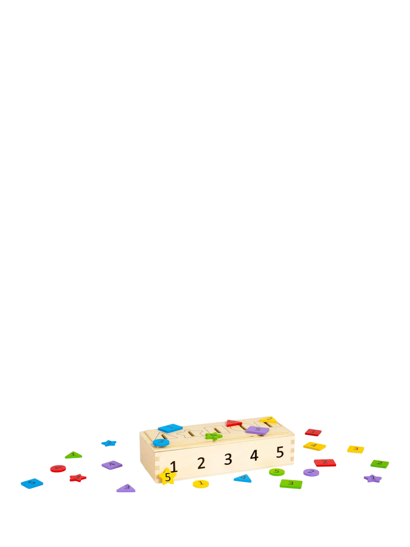 Bigjigs Toys wooden sorter box educational toy - British product