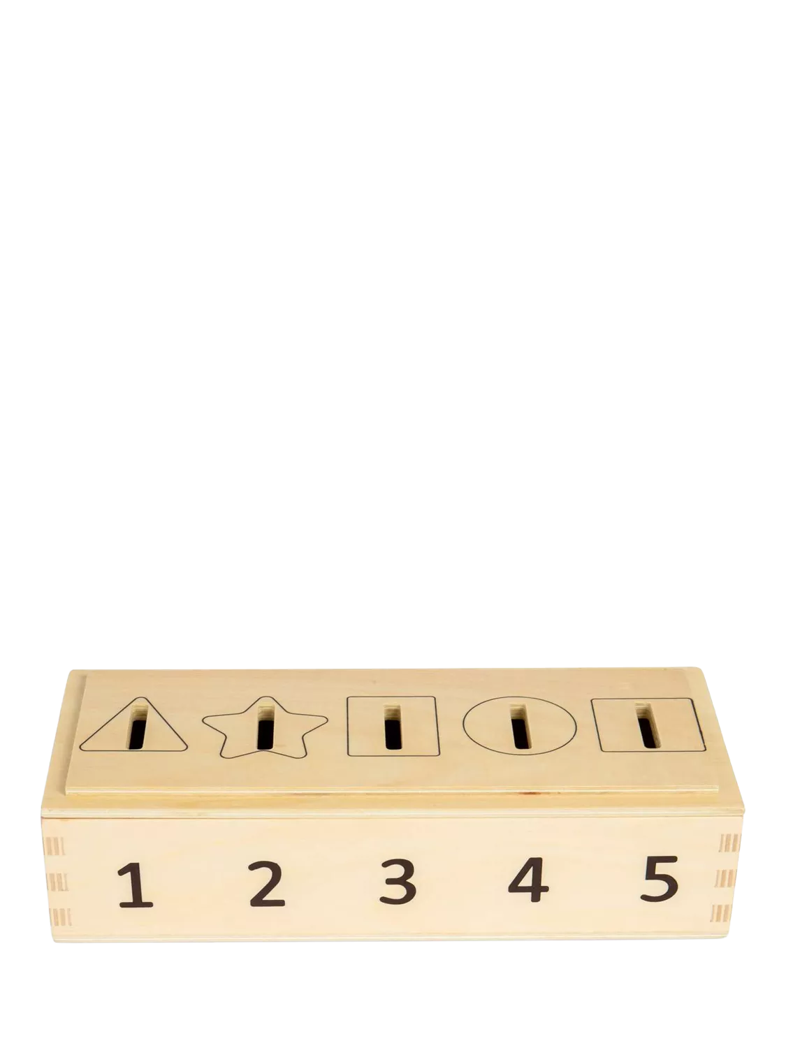 Bigjigs Toys wooden sorter box educational toy - British product