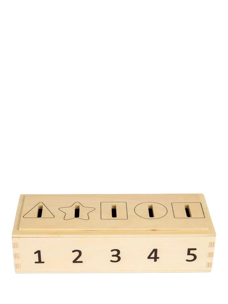 Bigjigs Toys wooden sorter box educational toy - British product
