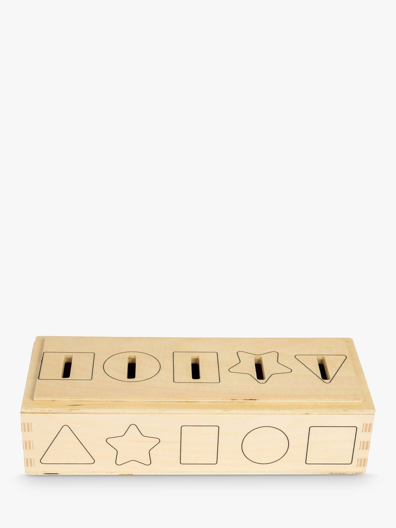 Bigjigs Toys wooden sorter box educational toy - British product