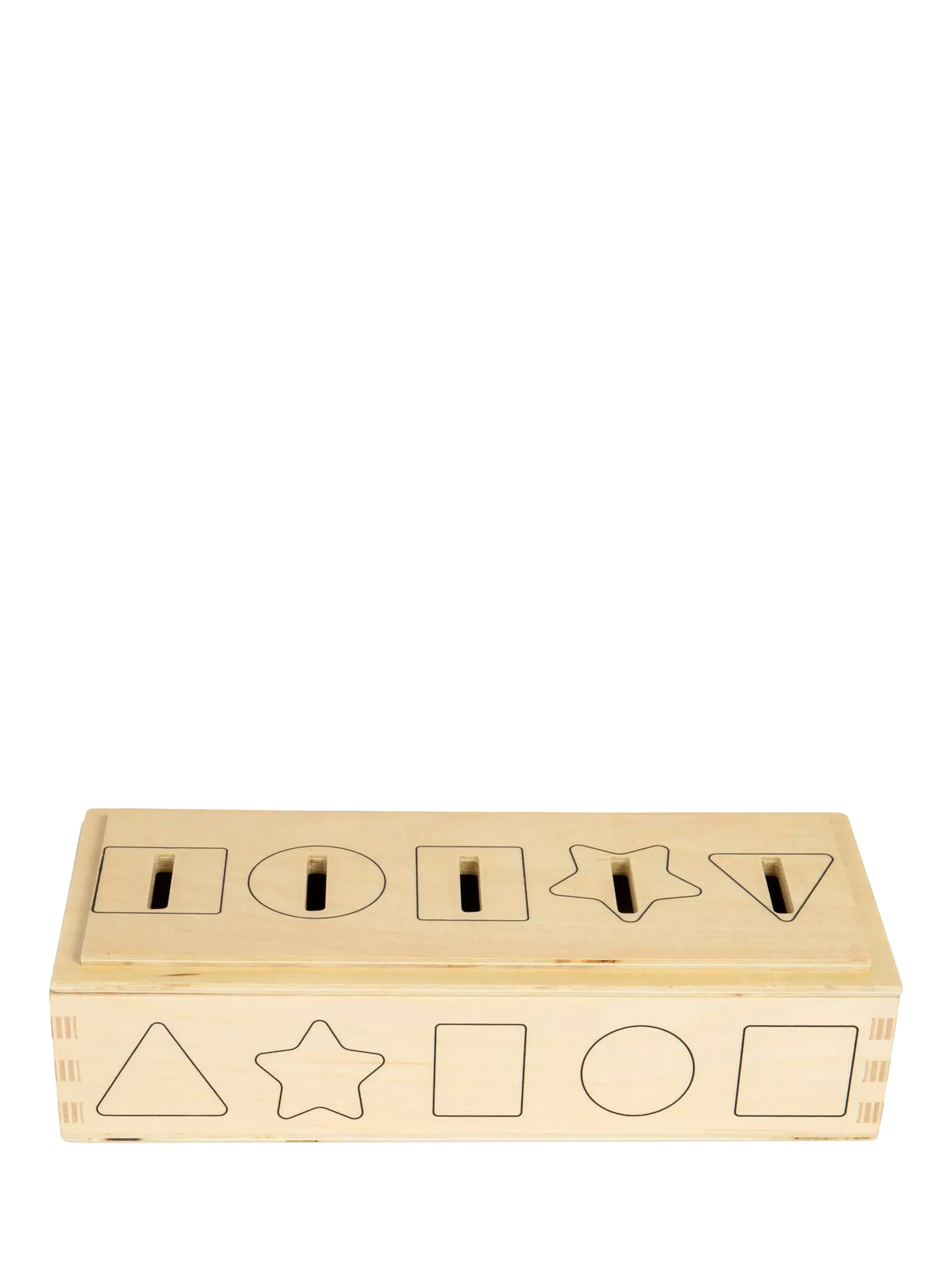 Bigjigs Toys wooden sorter box educational toy - British product