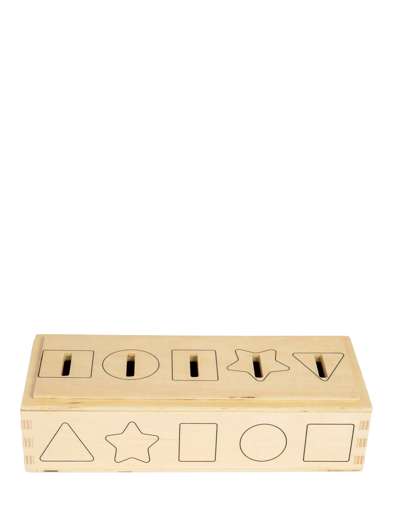 Bigjigs Toys wooden sorter box educational toy - British product