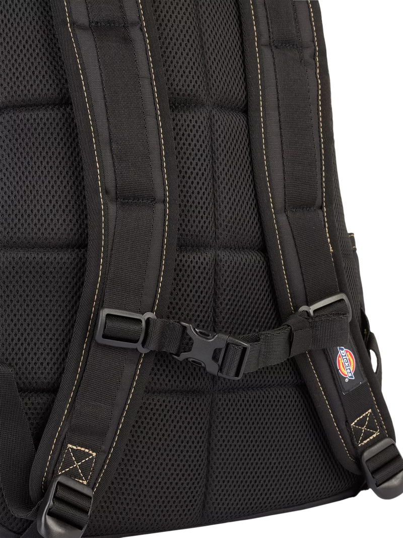 Dickies Ashville backpack black Cordura ripstop, imported from the UK
