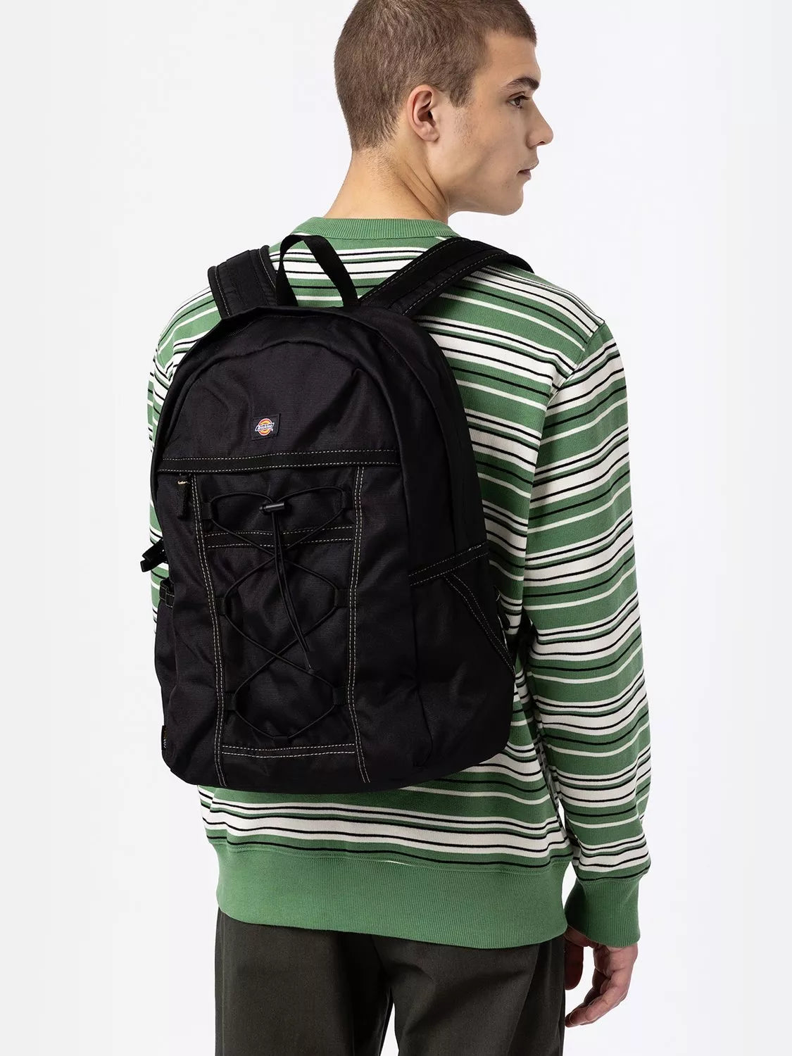 Dickies Ashville backpack black Cordura ripstop, imported from the UK