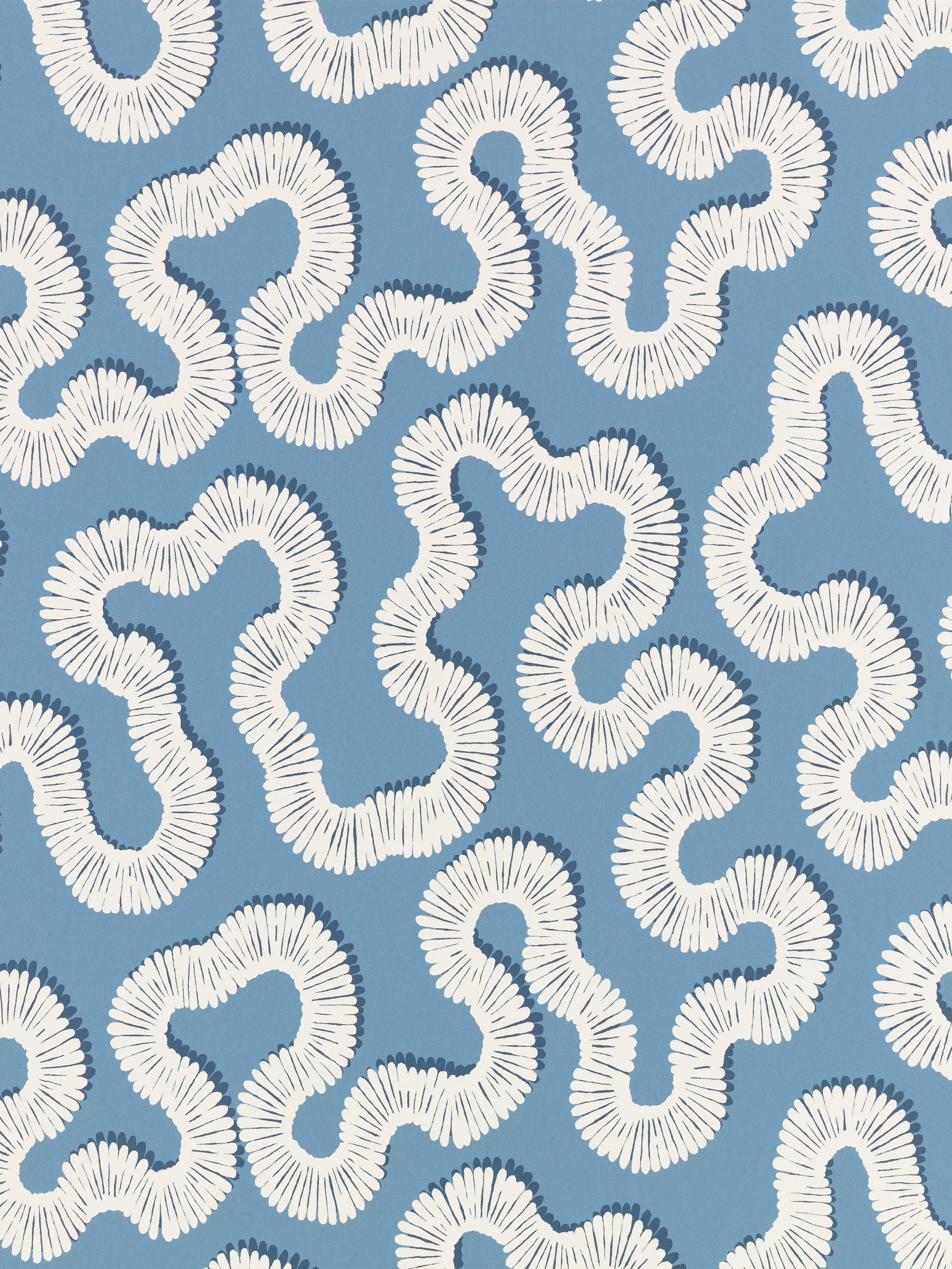 Romo Kezia wallpaper coral design 10.05m x 68.5cm (British brand)