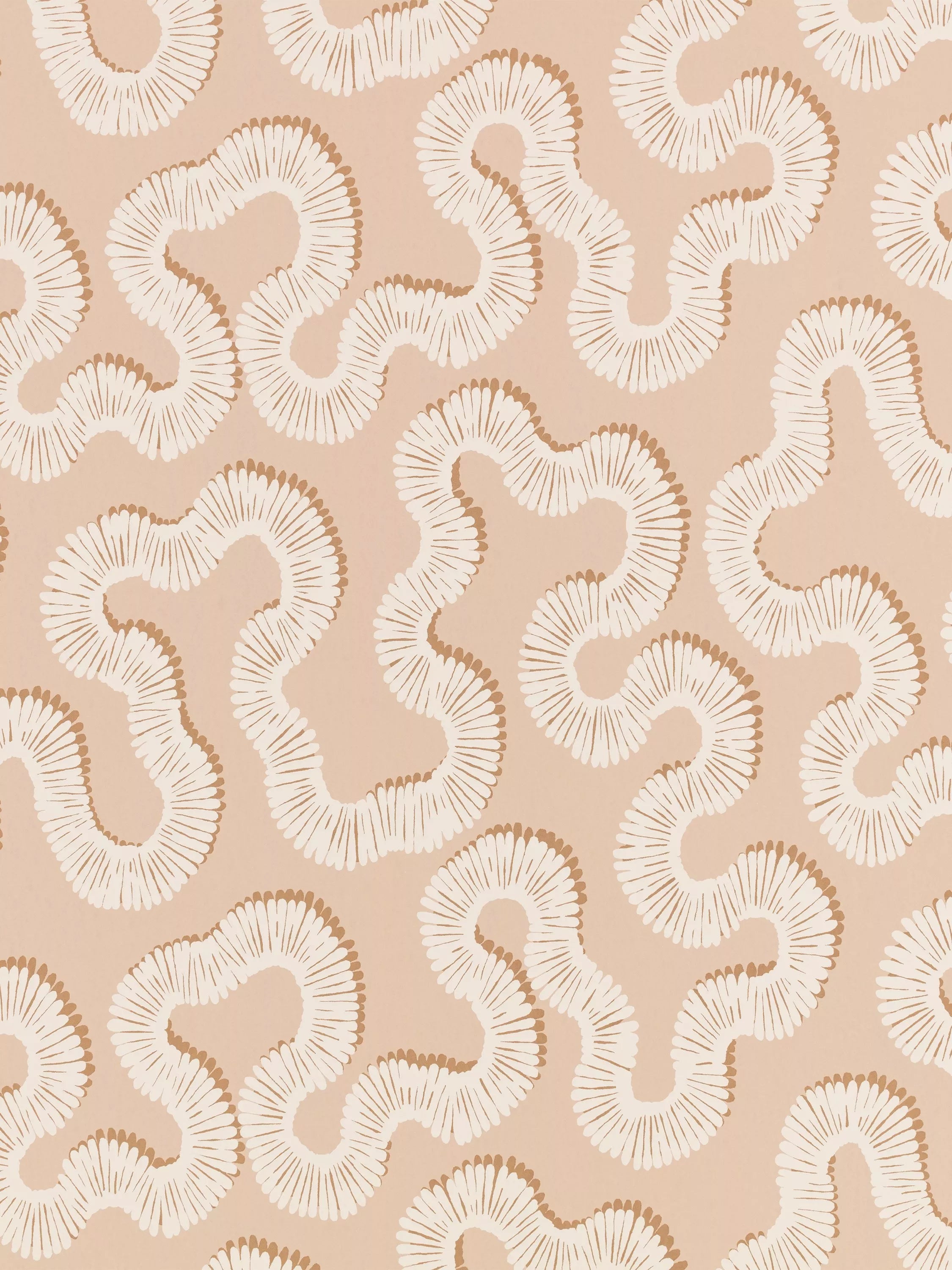 Romo Kezia wallpaper coral design 10.05m x 68.5cm (British brand)