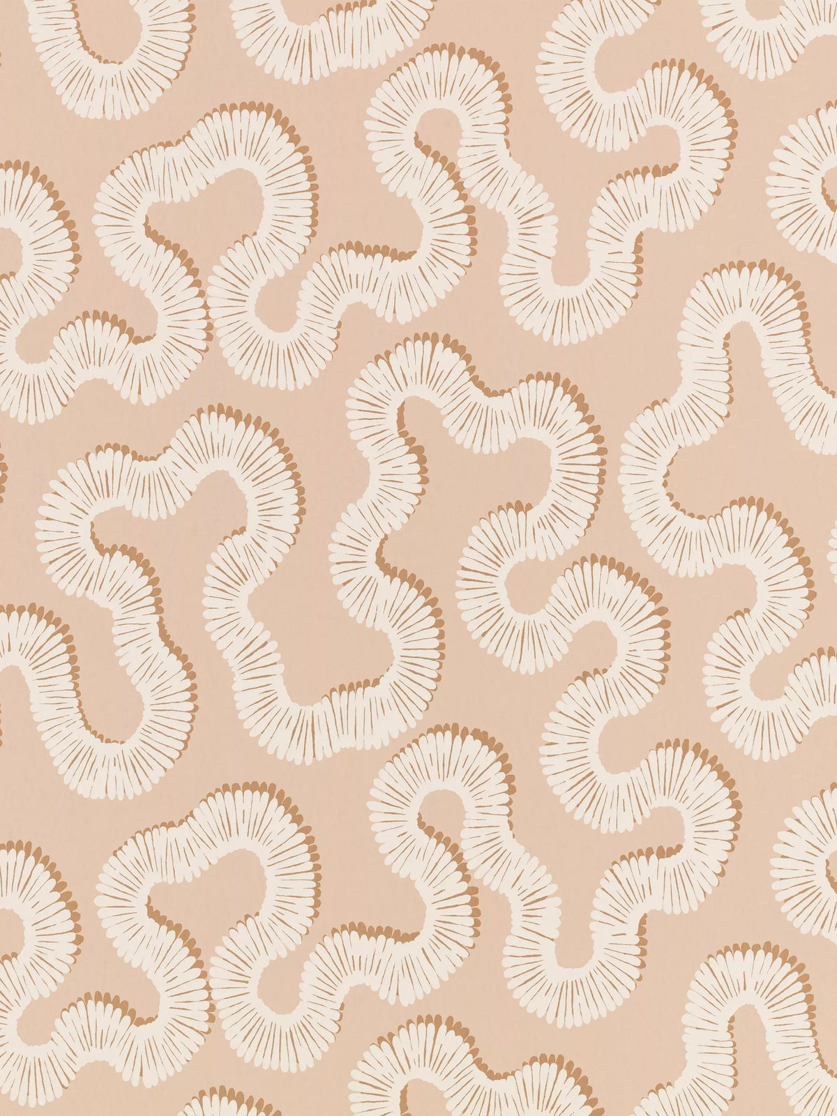 Romo Kezia wallpaper coral design 10.05m x 68.5cm (British brand)
