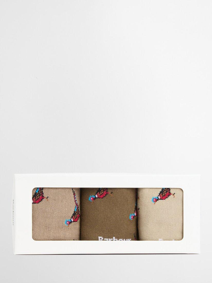 Barbour pheasant sock gift set pack of 3, imported from the UK