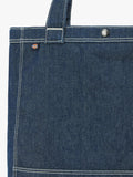 Dickies denim tote bag with front pocket, UK version