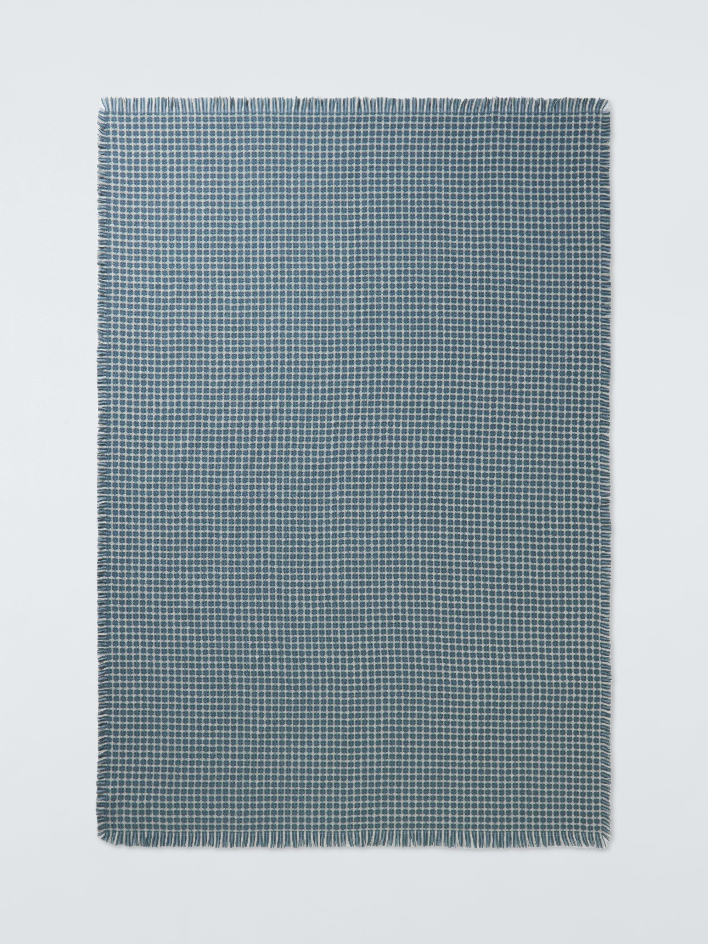 John Lewis check throw 140x190cm - British product