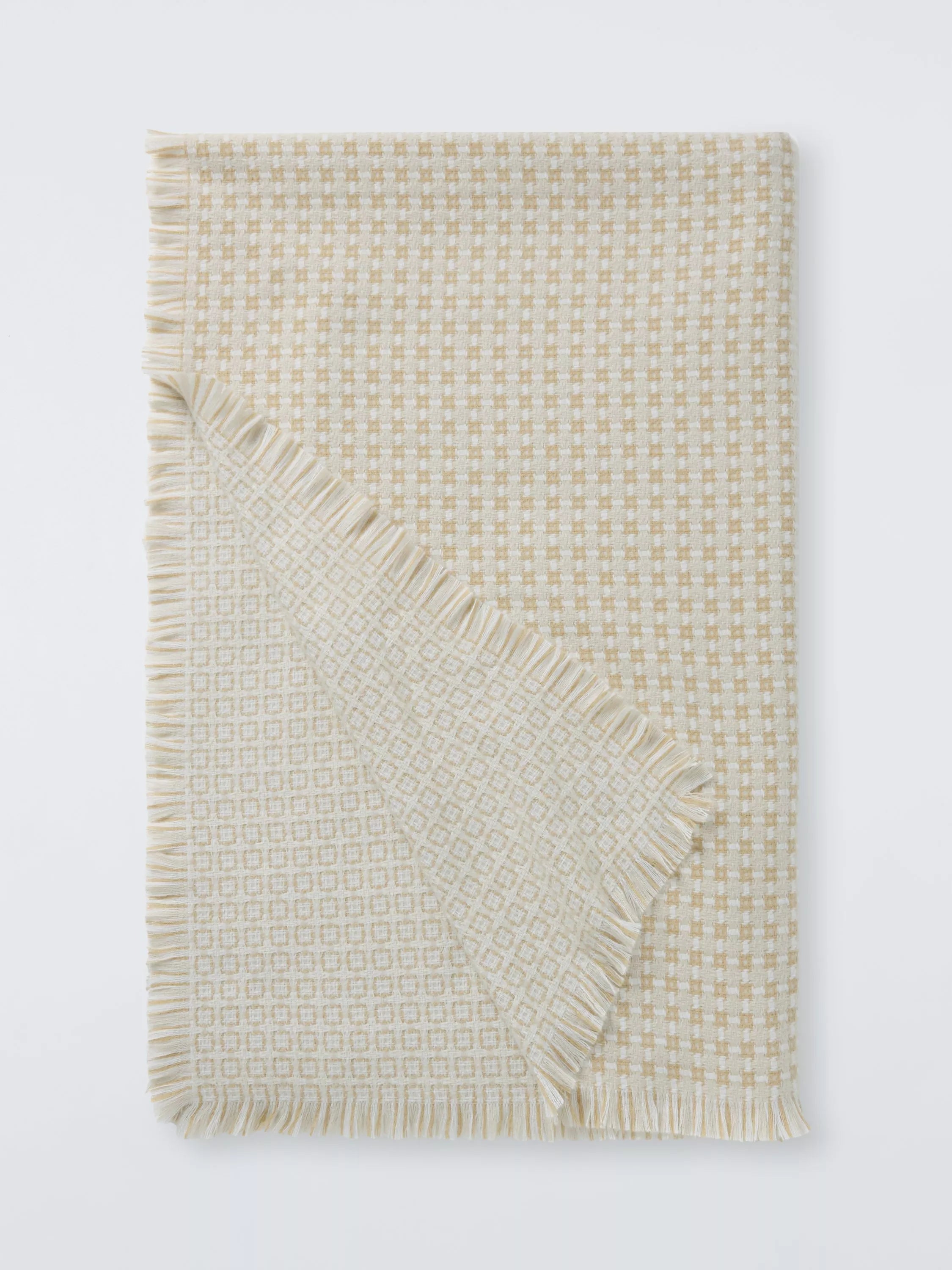 John Lewis Mini Check Throw, 140 x 190cm