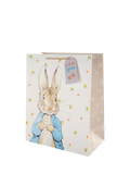 Hallmark Peter Rabbit gift bag white and black (British brand)