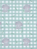 John Lewis gingham elephant wrapping paper 3m, imported from the UK
