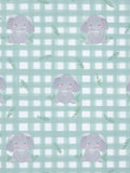 John Lewis gingham elephant wrapping paper 3m, imported from the UK