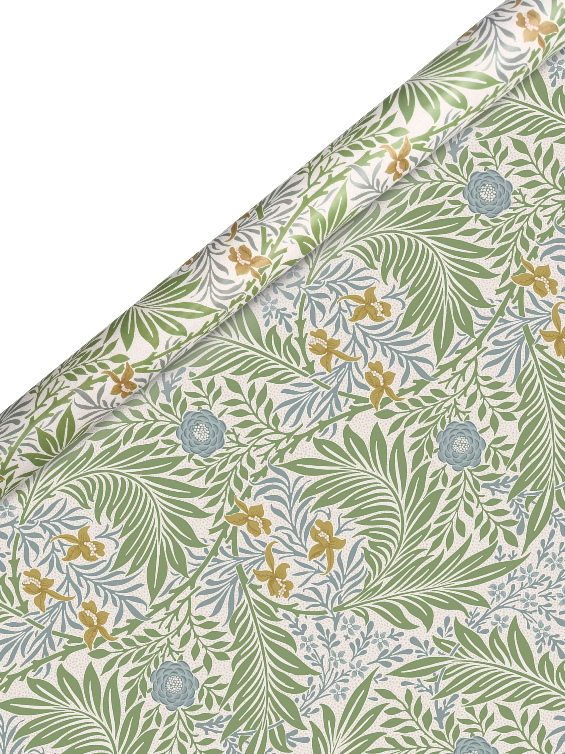 Morris & Co Larkspur wrapping paper 3m, UK version