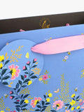 Sara Miller Ditsy Floral blue gift bag - British product