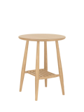 ercol for John Lewis Bellingdon Solid Ash Occasional Lamp Table, Light Stain