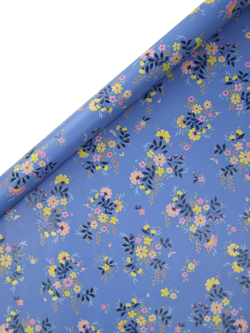 Sara Miller Ditsy Floral wrapping paper 3m, imported from the UK