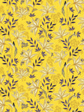 Sara Miller Botanic Blooms yellow wrapping paper 3m - British product