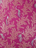 Sara Miller Elegant Bird wrapping paper pink 3m, imported from the UK