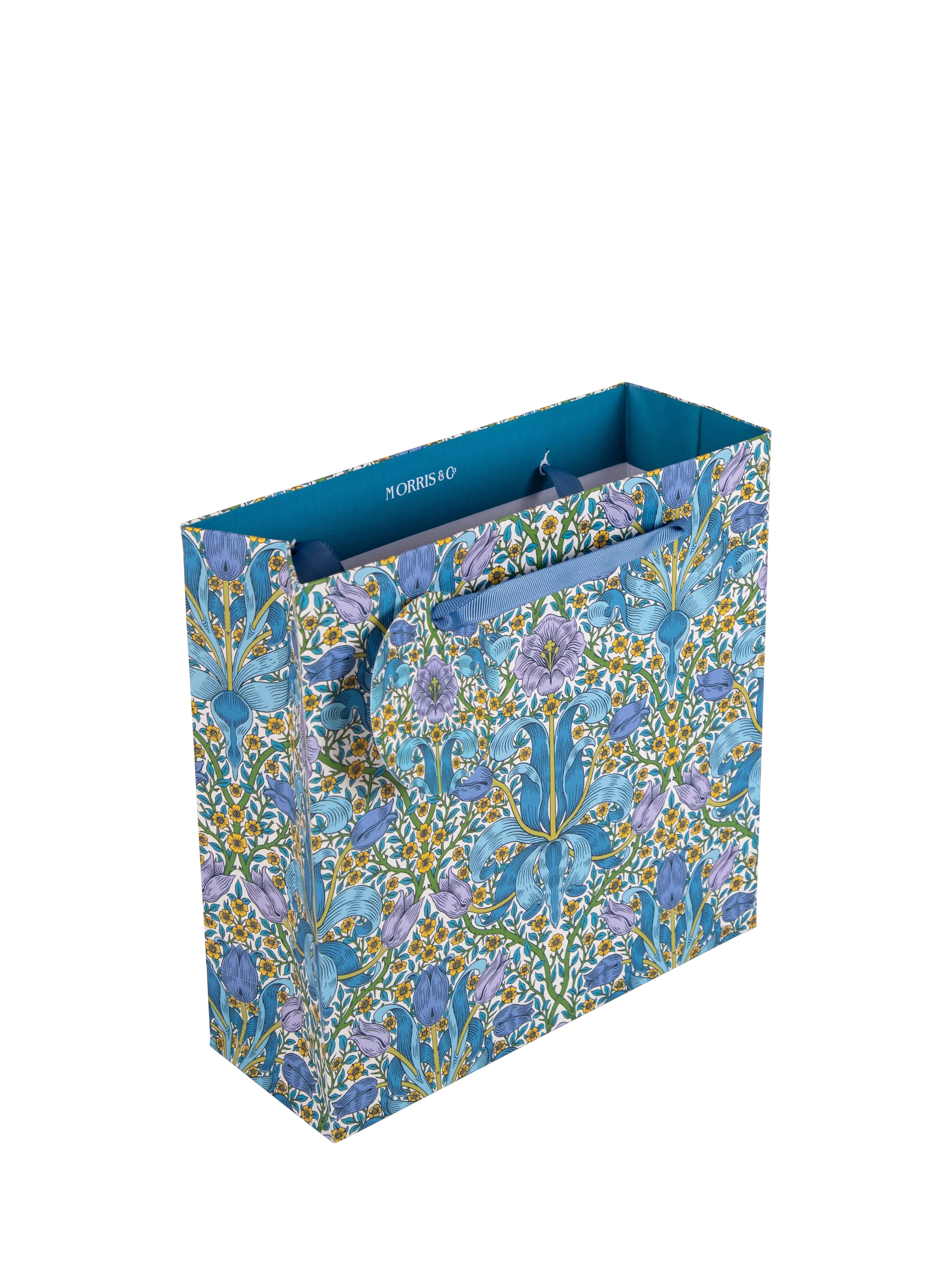 Morris & Co. Spring Thicket gift bag blue medium, imported from the UK