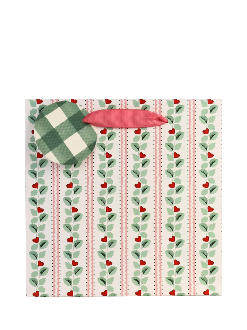 Cath Kidston Heart Vine medium gift bag - British product