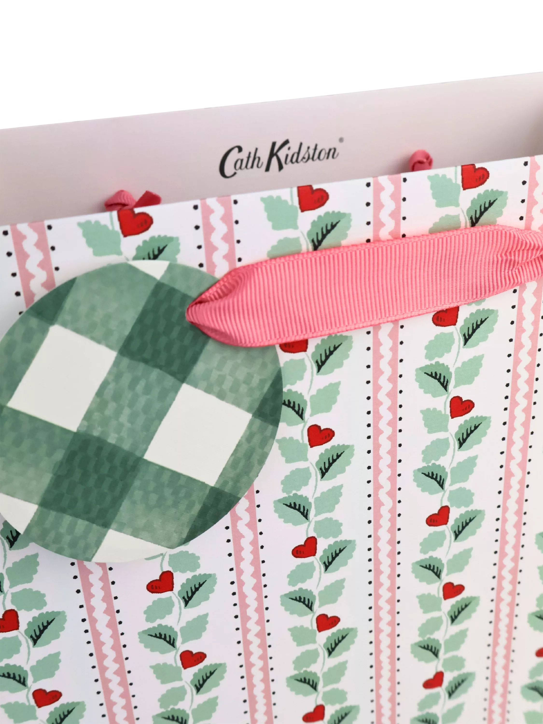 Cath Kidston Heart Vine medium gift bag - British product