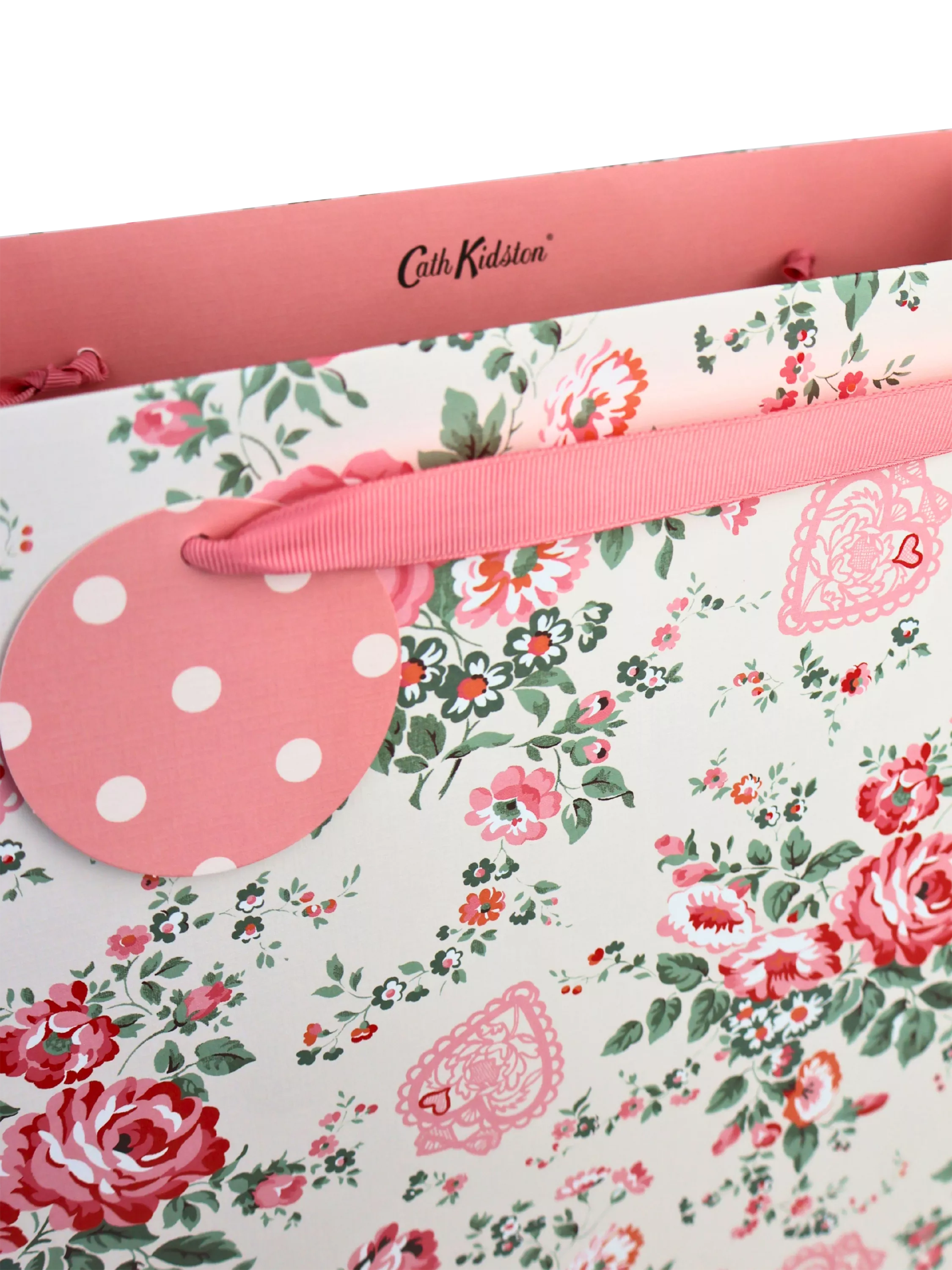 Cath Kidston Hackney Rose gift bag, UK version