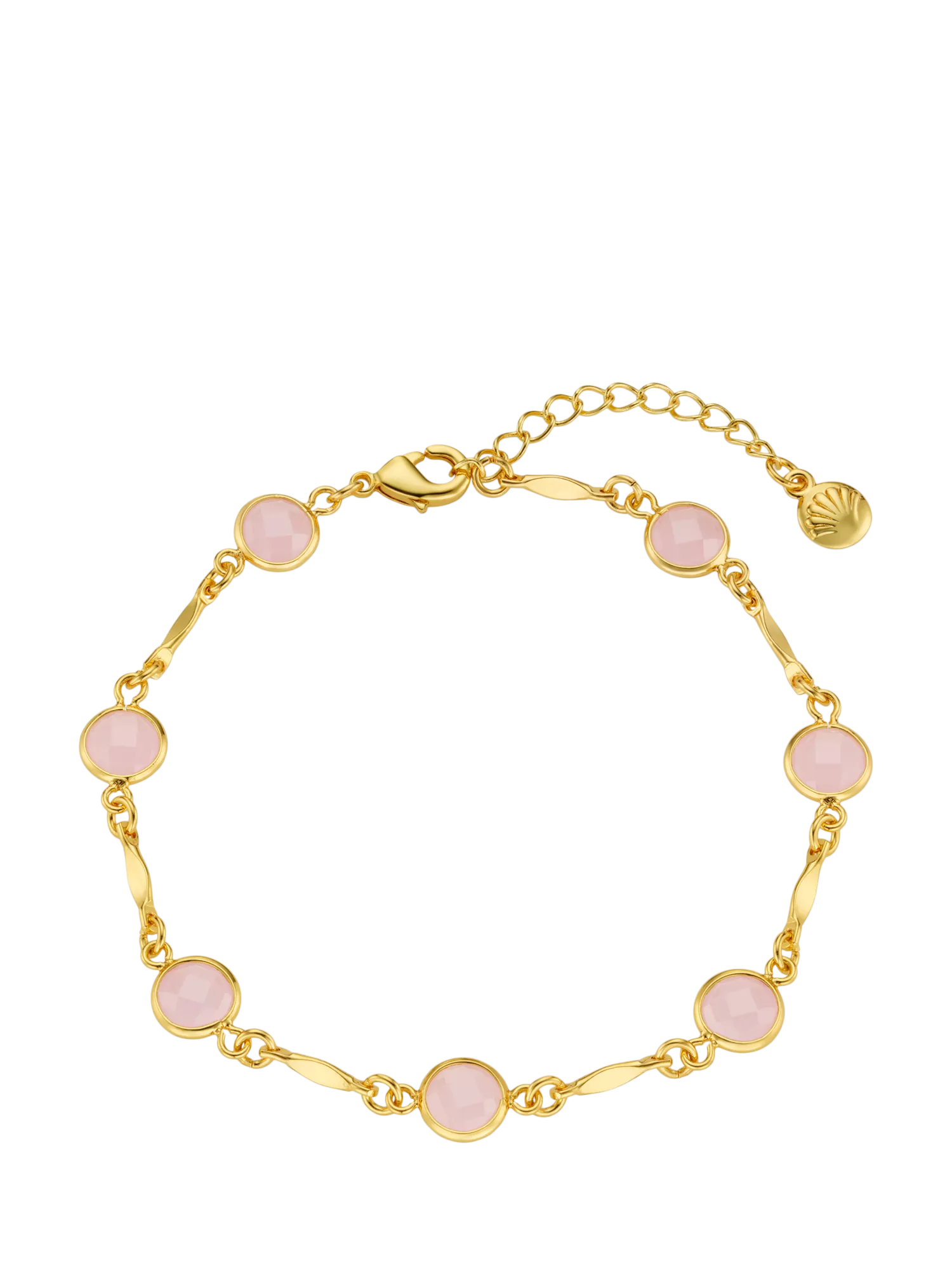 Orelia rose water opal bracelet gold 18cm, imported from the UK