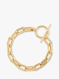 Orelia LUXE rectangle T-bar link bracelet 19cm, imported from the UK