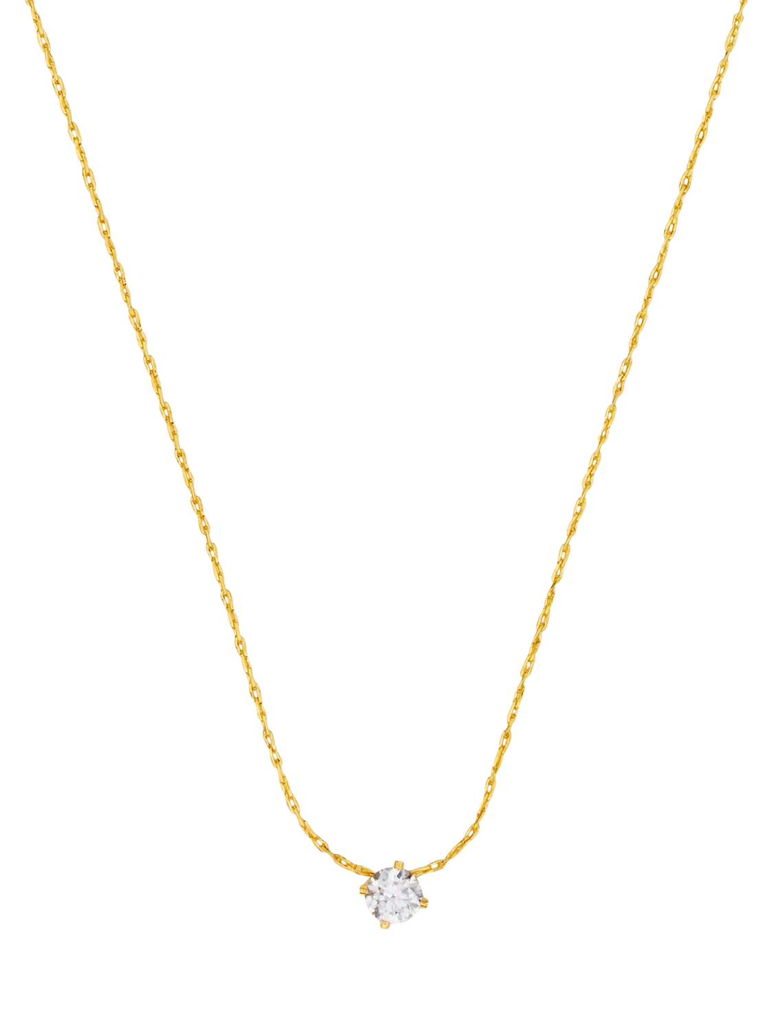 Orelia crystal collar necklace in gold 38cm, imported from the UK