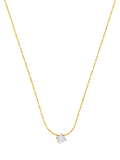 Orelia crystal collar necklace in gold 38cm, imported from the UK