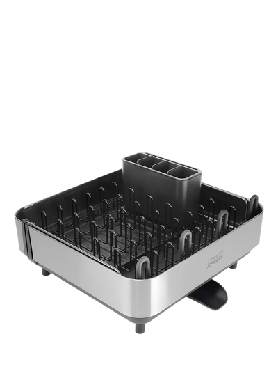 John Lewis Joseph Joseph Extend Steel Plus Dish Rack, Black- Buy online at McGrocer
