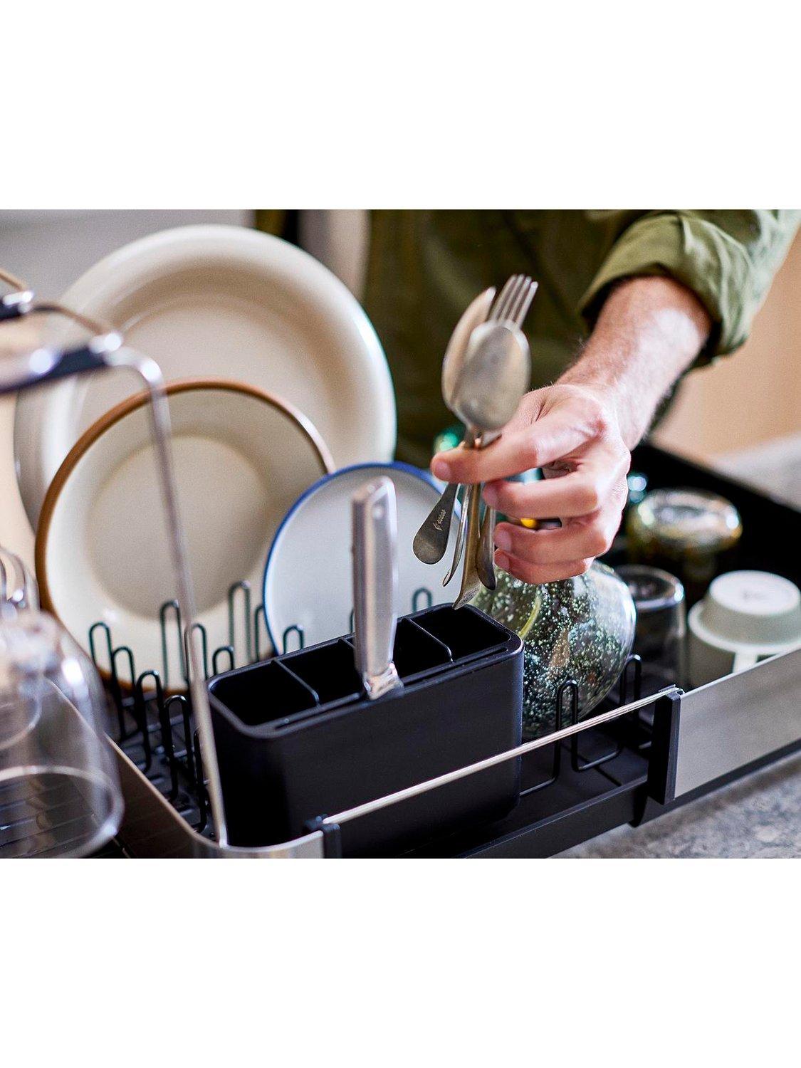 Joseph Joseph Extend Steel Plus dish rack - British product