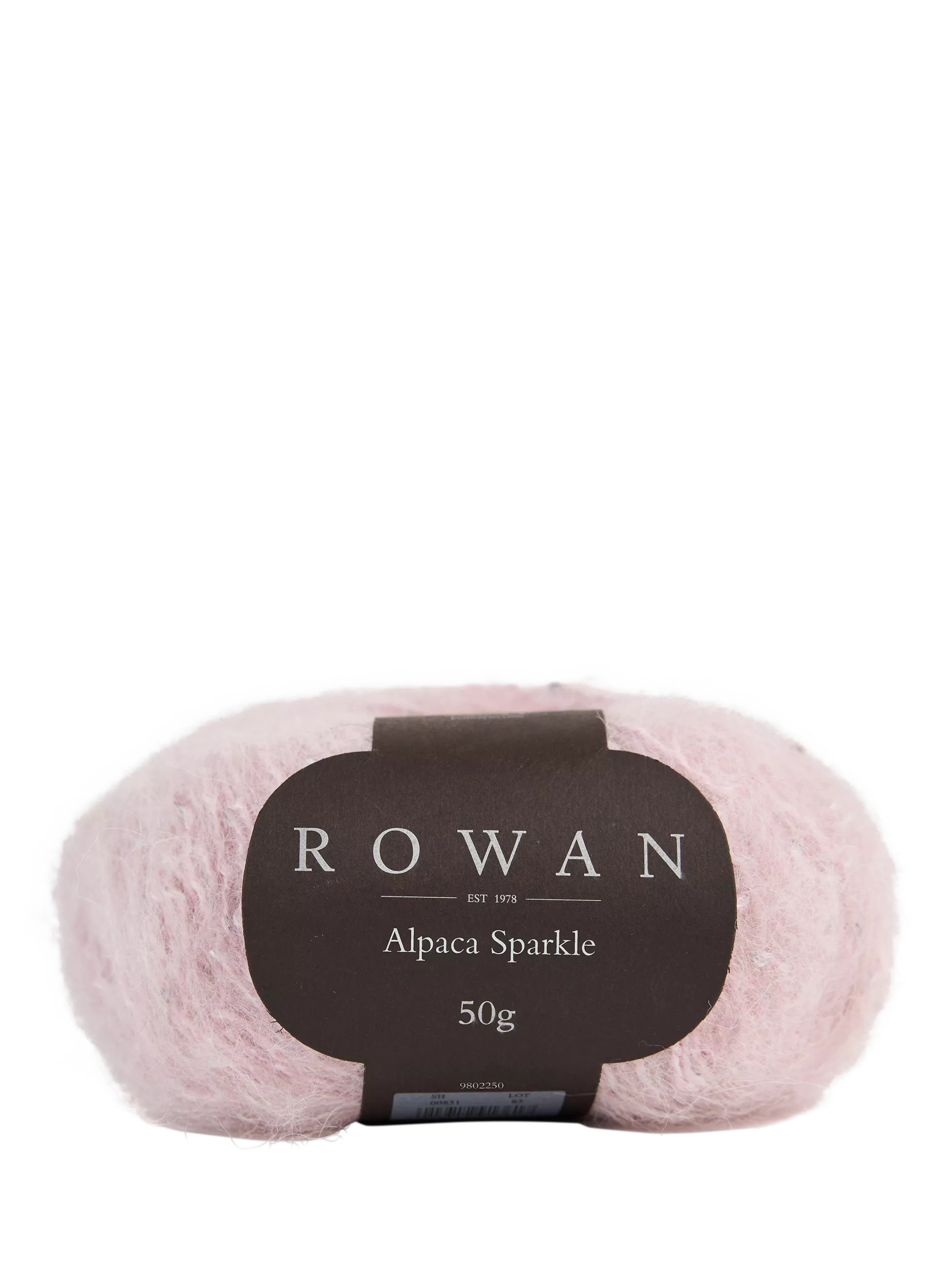 Rowan Alpaca Sparkle Knitting Yarn, 50g, Slipper