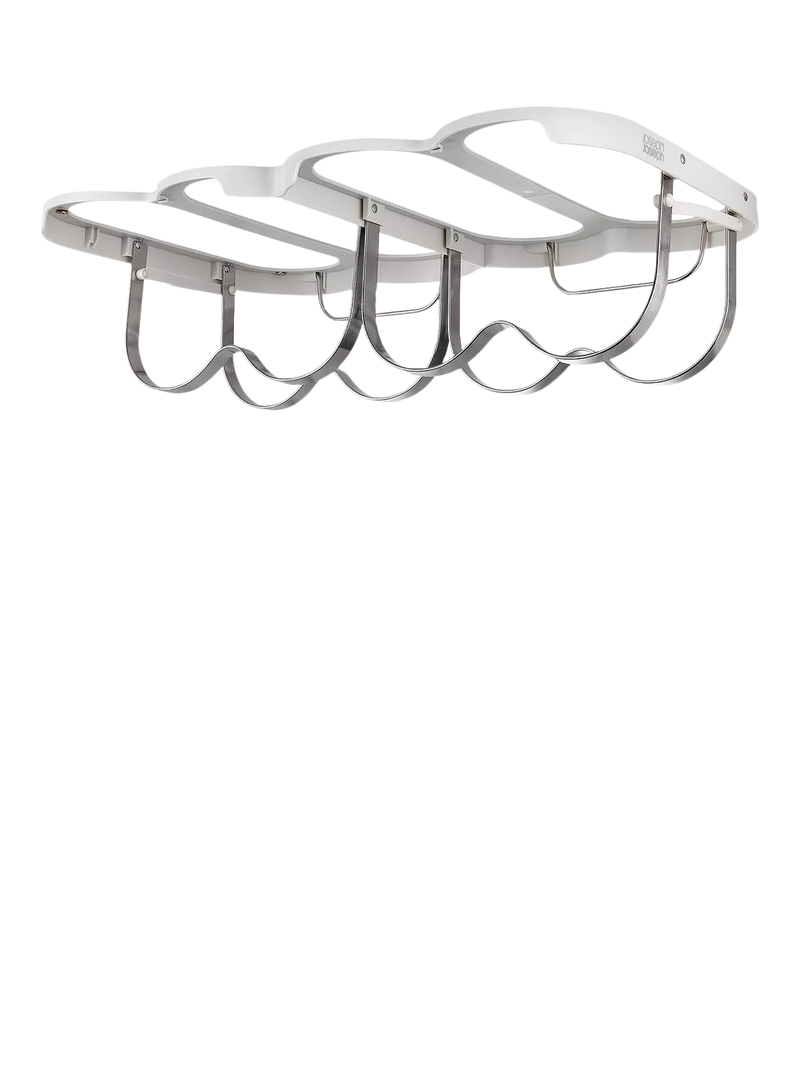 Joseph Joseph folding wine rack silver (British brand)