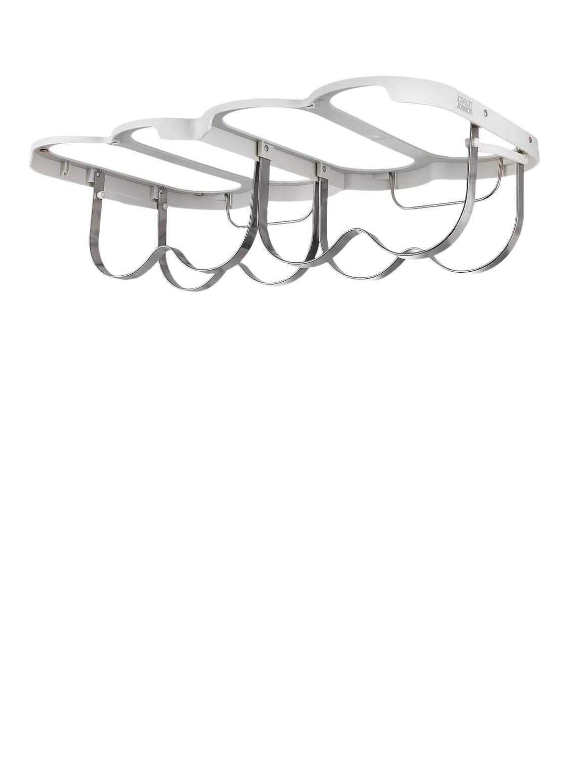 Joseph Joseph folding wine rack silver (British brand)