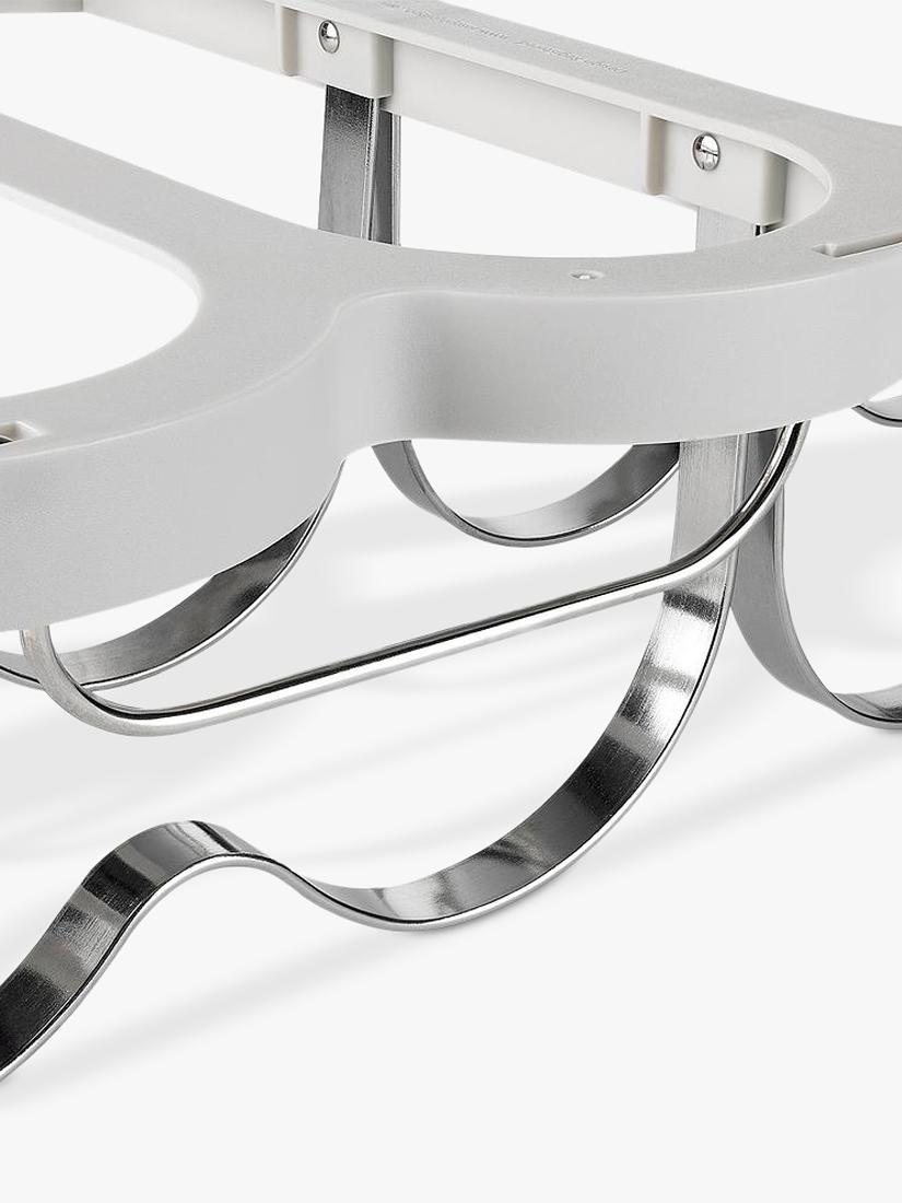 Joseph Joseph folding wine rack silver (British brand)