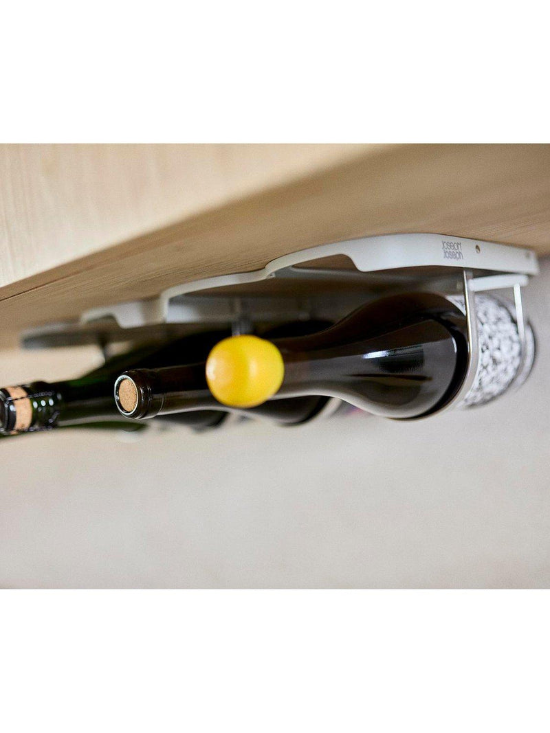 Joseph Joseph folding wine rack silver (British brand)