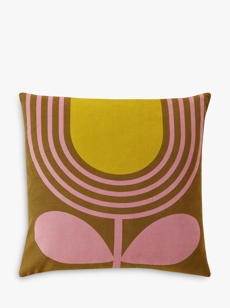 Orla Kiely striped tulip cushion 45x45cm - British product