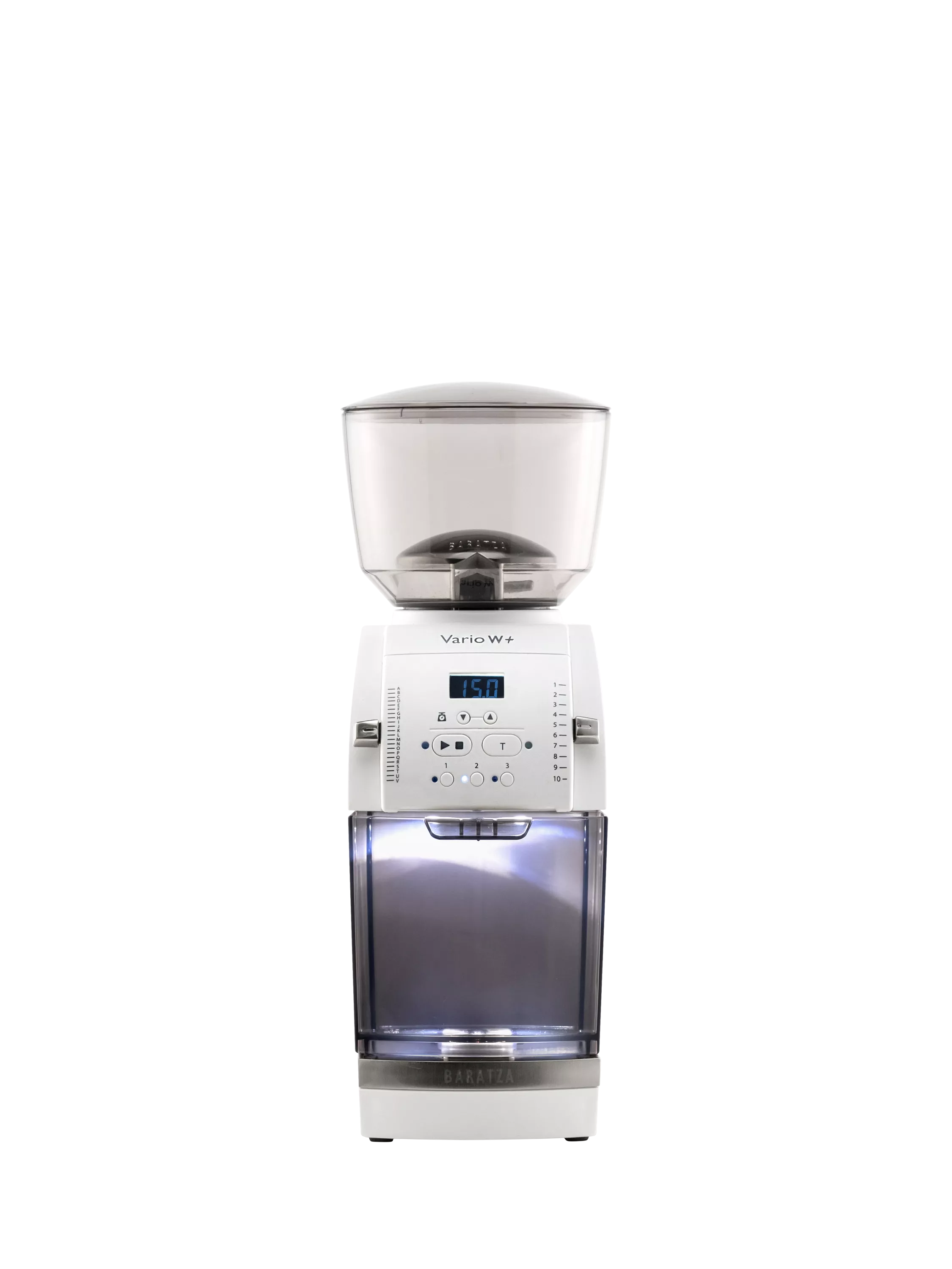 Baratza Vario W+ flat burr coffee grinder white (British brand)