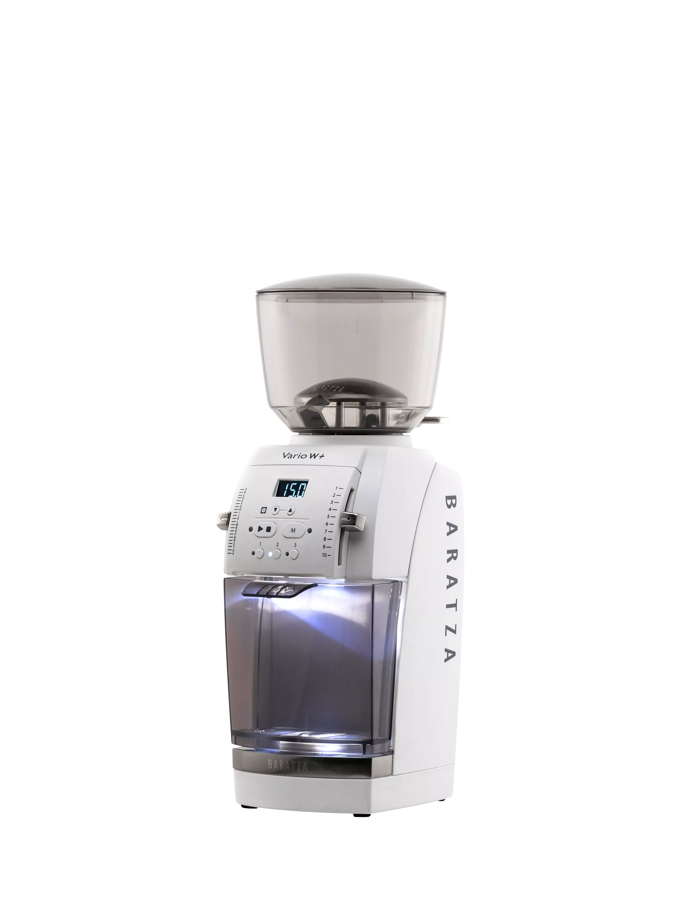 Baratza Vario W+ flat burr coffee grinder white (British brand)